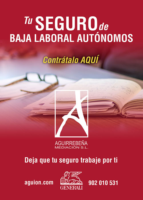 CARTEL BAJA LABORAL Seguro baja laboral autónomos